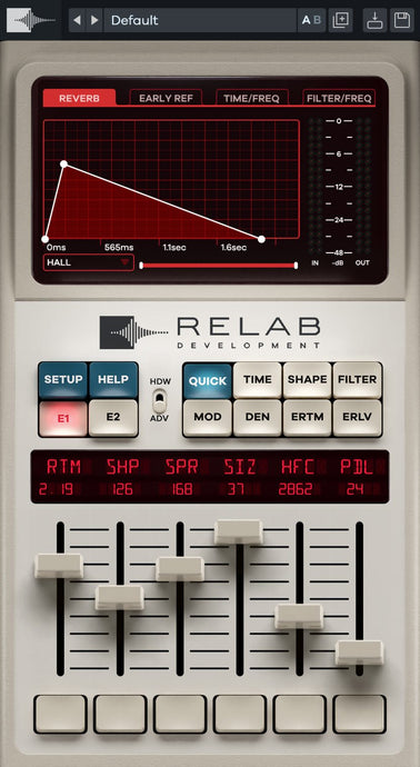 Relab LX480 Dual - Engine Reverb V4 - comandodelaudio.com