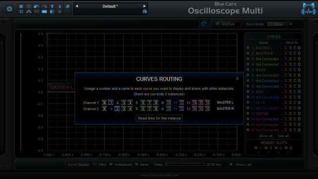 Cargue la imagen en el visor de la galería, Blue Cat OsciloscopeMulti - comandodelaudio.com
