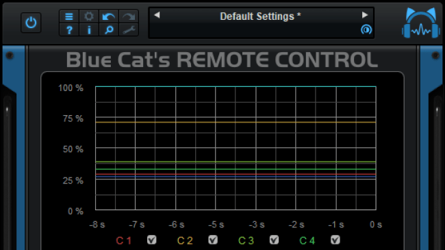 Cargue la imagen en el visor de la galería, Blue Cat Remote Control - comandodelaudio.com
