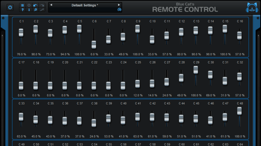 Blue Cat Remote Control - comandodelaudio.com