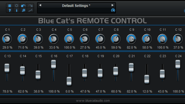 Cargue la imagen en el visor de la galería, Blue Cat Remote Control - comandodelaudio.com
