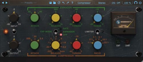 Boz 10dB Compressor - comandodelaudio.com