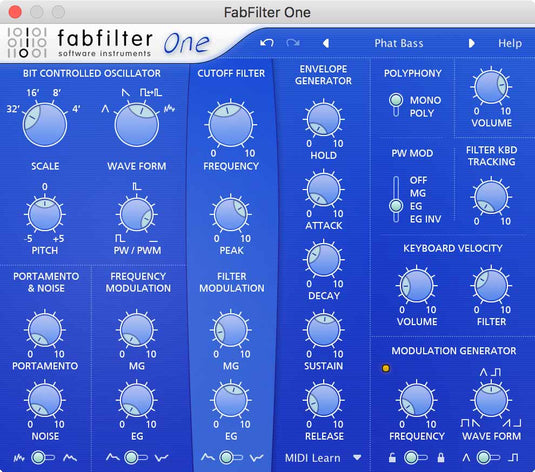 FabFilter One - comandodelaudio.com
